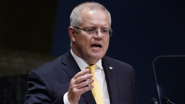 O aktivitě čínské zpravodajské služby informoval australský premiér Scott Morrison