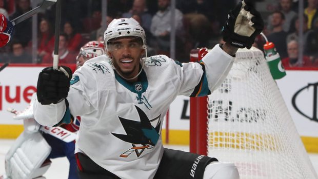 Útočník San Jose Sharks Evander Kane