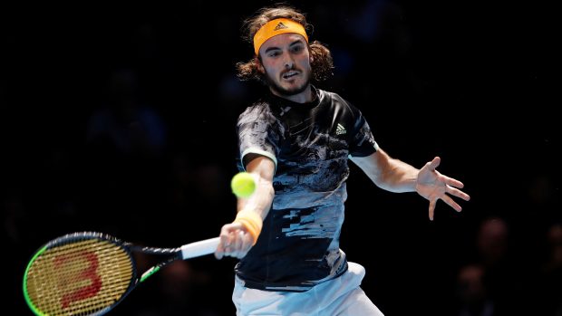 Řecký tenista Stefanos Tsitsipas