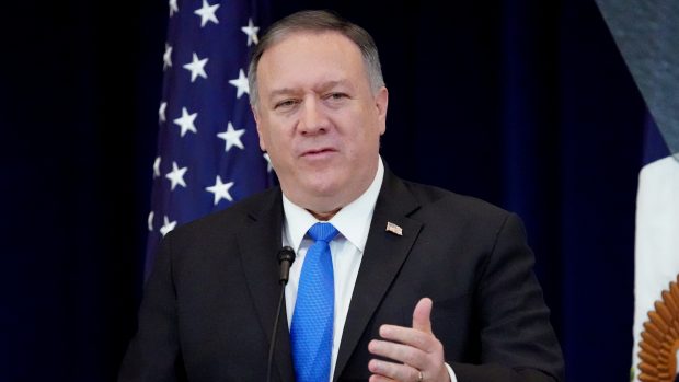 Americký ministr zahraničí Mike Pompeo.