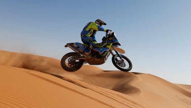 Martin Michek na Rallye Dakar.