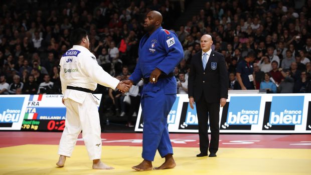 Teddy Riner a Kokoro Kageura