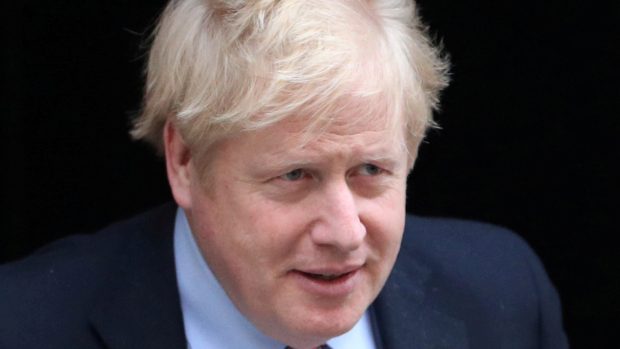 Britský premiér Boris Johnson.