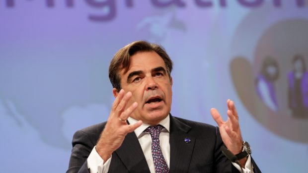 Místopředseda Evropské komise Margaritis Schinas