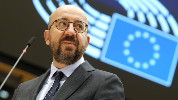 Předseda Evropské rady Charles Michel