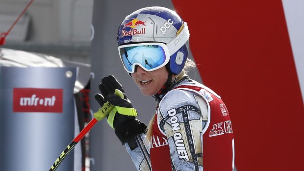 Ester Ledecká na Super-G ve Val d´Isere