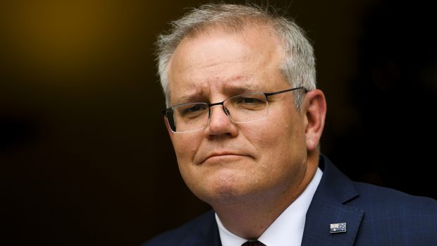 Australský premiér Scott Morrison