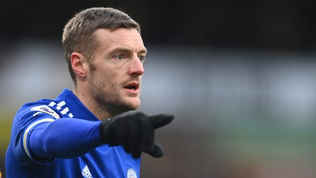 Útočník Leicesteru Jamie Vardy