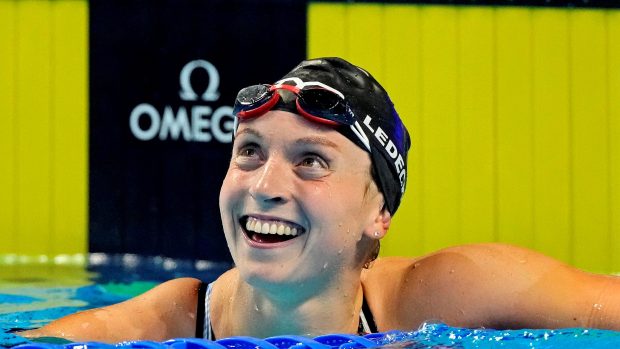 Americká plavkyně Katie Ledecky