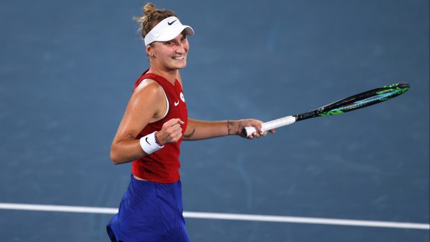 Markéta Vondroušová po postupu do finále olympijského turnaje