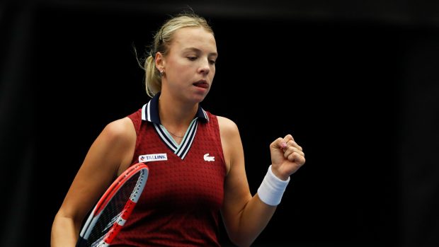 Vítězka ostravského turnaje Estonka Anett Kontaveitová