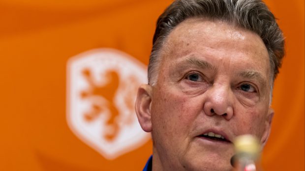 Trenér nizozemského národního týmu Louis van Gaal