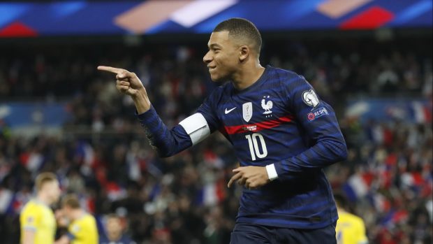 Francouzský fotbalista Kylian Mbappé