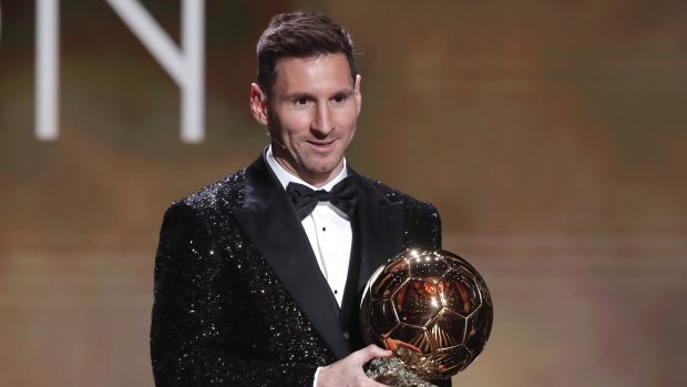 Lionel Messi převzal svůj sedmý Zlatý míč