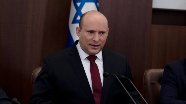 Izraelský premiér Naftali Bennett