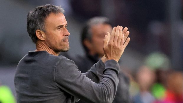 Trenér španělské fotbalové reprezentace Luis Enrique