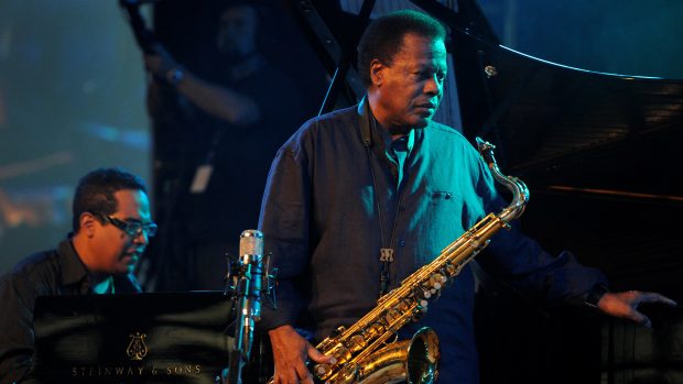 Americký saxofonista Wayne Shorter