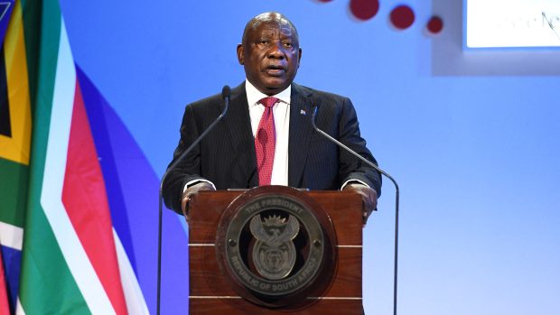 Prezident Jihoafrické republiky Cyril Ramaphosa