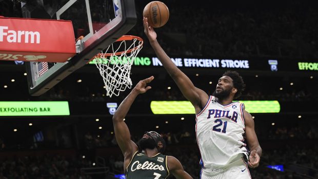 Nejproduktivnějším hráčem Philadelphie v zápase proti Bostonu byl Joel Embiid