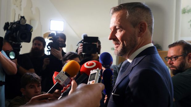 předseda strany Hlas-SD Peter Pellegrini