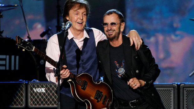 Paul McCartney a Ringo Starr