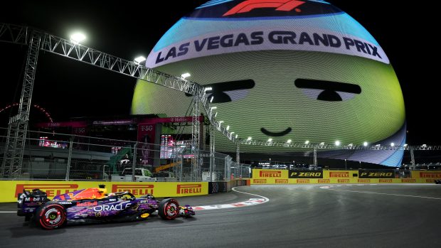 Max Verstappen na okruhu v Las Vegas