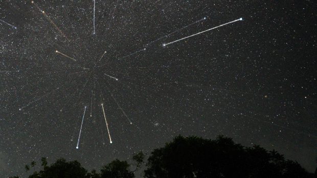 Meteorický roj Geminidy pozorován na Srí Lance