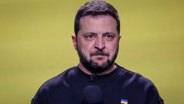 Ukrajinský prezident Volodymyr Zelenskyj