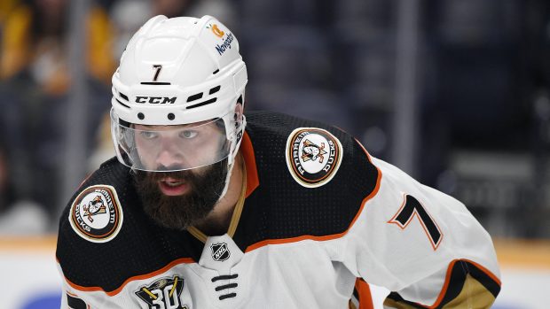 Prosadil se Radko Gudas, jenž se přesnou trefou podílel na vítězství Anaheimu nad Nashvillem 5:3