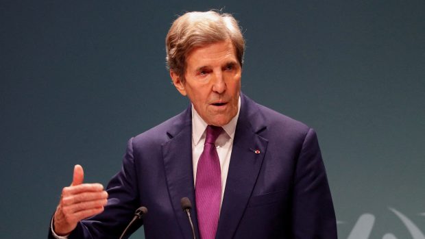 John Kerry na konferenci OSN COP28 v Dubaji