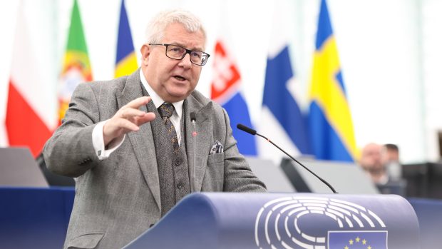 Dnes už bývalý polský europoslanec Ryszard Czarnecki