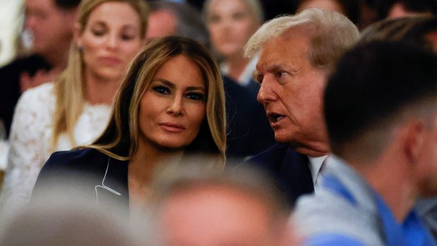 Melania Trumpová a Donald Trump