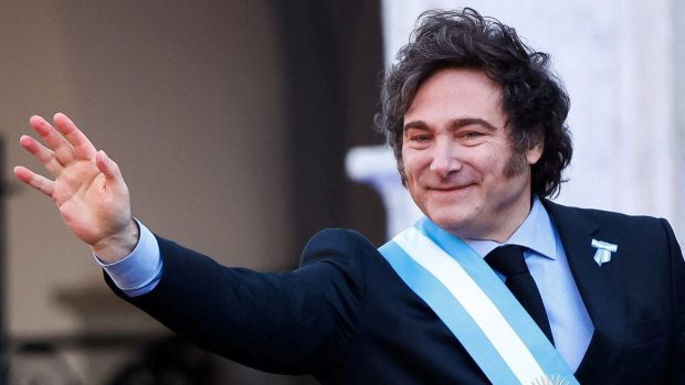 Argentinský prezident Javier Milei