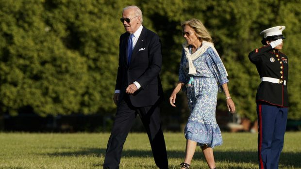 Americký prezident Joe Biden s manželkou Jill Bidenovou