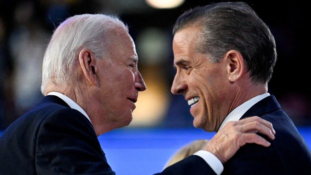 Joe Biden se synem Hunterem Bidenem