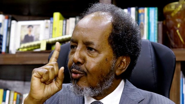 Somálský prezident Hassan Sheikh Mohamud