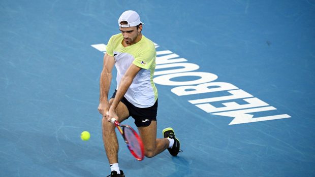 Tenista Tomáš Macháč postoupil do druhého kola na Australian Open