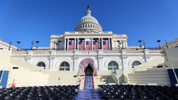 Americký Kapitol se připravuje na inauguraci Donalda Trumpa