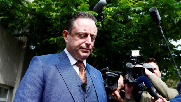 Vlámský nacionalistický politik Bart De Wever