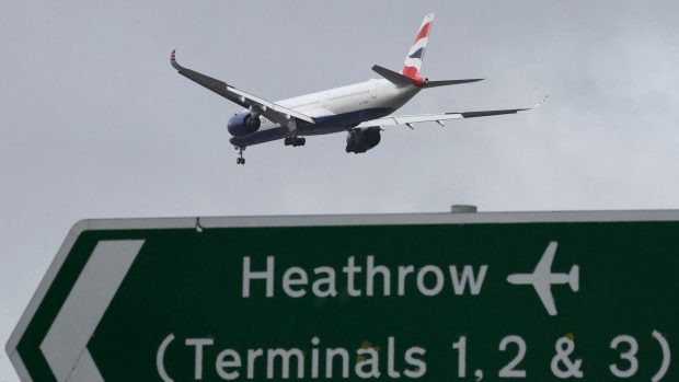 Londýnské letiště Heathrow