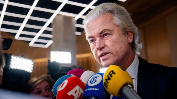 Lídr nizozemské krajní pravice Geert Wilders