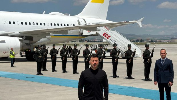 Volodymyr Zelenskyj v Turecku