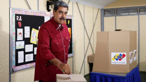 Venezuelský prezident Nicolás Madura