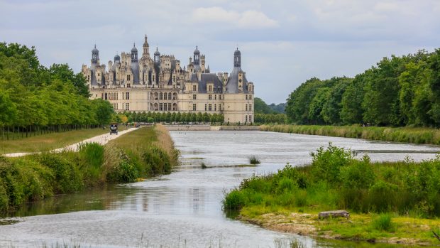 Zámek Chambord na Loiře