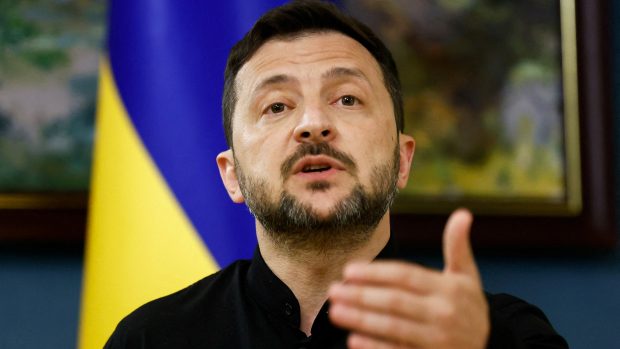 Ukrajinský prezident Volodymyr Zelenskyj