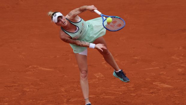 Markéta Vondroušová v osmifinále Roland Garros