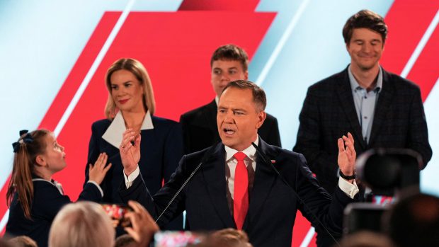 Nově zvolený polský prezident Karol Nawrocki