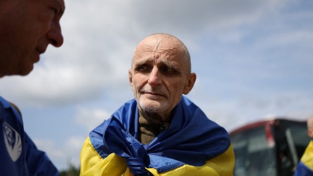 Ukrajinec propuštěný z ruského zajetí