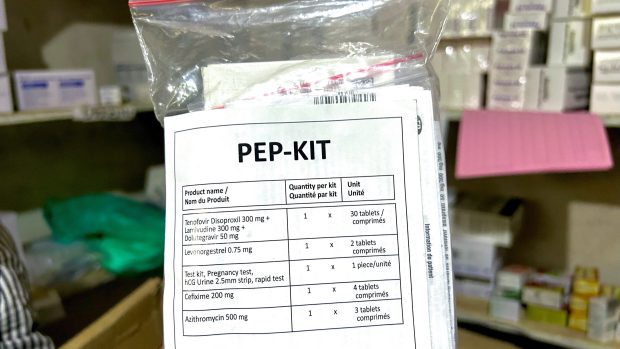 Takzvané PEP balíčky s léky, které zabrání nákaze virem HIV
