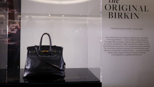 První kabelka Birkin od Hermès
